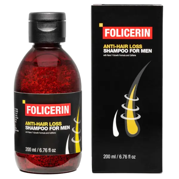 FOLICERIN Férfi hajhullás elleni sampon
